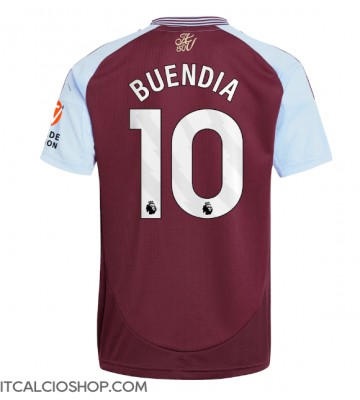 Aston Villa Emiliano Buendia #10 Prima Maglia 2024-25 Manica Corta